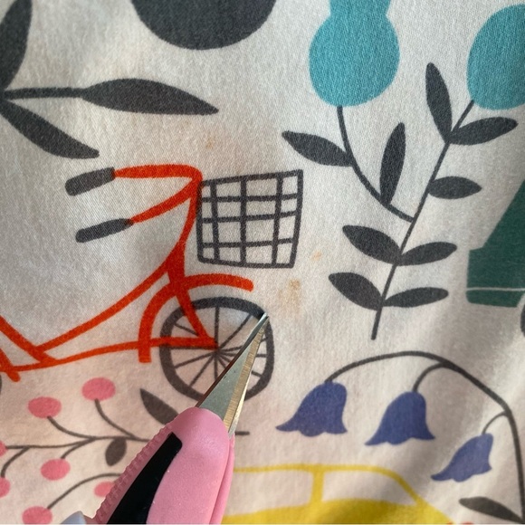 Mini Boden Colorful Vehicles Bikes Floral Print Long Sleeve Dress 9 - Picture 16 of 16